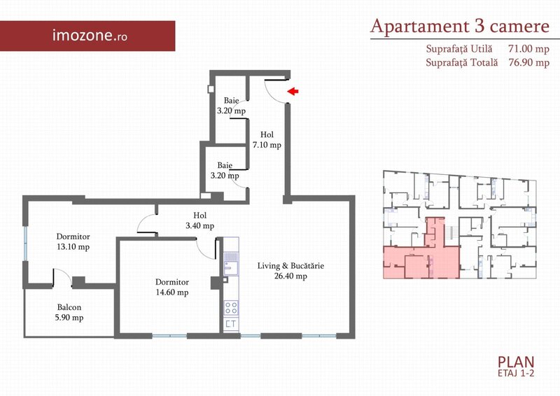 Militari, langa metrou, apartament 3 camere, 77 mp in  liber, nou, comision 0%